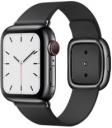 Apple Watch Series 5 44mm Space Black Stainless Steel Case with Modern Buckle GPS Cellular