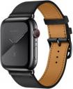 Apple Watch Series 6 Hermes 44mm Space Black Stainless Steel Case with Single Tour GPS Cellular