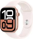 Apple Watch Series 10 46mm Rose Gold Aluminum Case with Apple OEM Band A3003 GPS Cellular