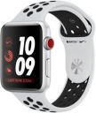 Apple Watch Series 3 Nike Plus 42mm Silver Aluminum Case with Pure Platinum Black Sport Band MQLC2LL/A GPS Cellular