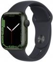 Apple Watch Series 7 45mm Green Aluminum Case with Apple OEM Band A2474 GPS Only