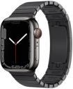 Apple Watch Series 7 41mm Graphite Stainless Steel Case with Link Bracelet A2475 GPS Cellular