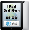 Apple iPad 3 64GB Wi-Fi 4G AT&T A1430