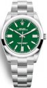 Rolex Oyster Perpetual 41 Oystersteel Green Dial 124300